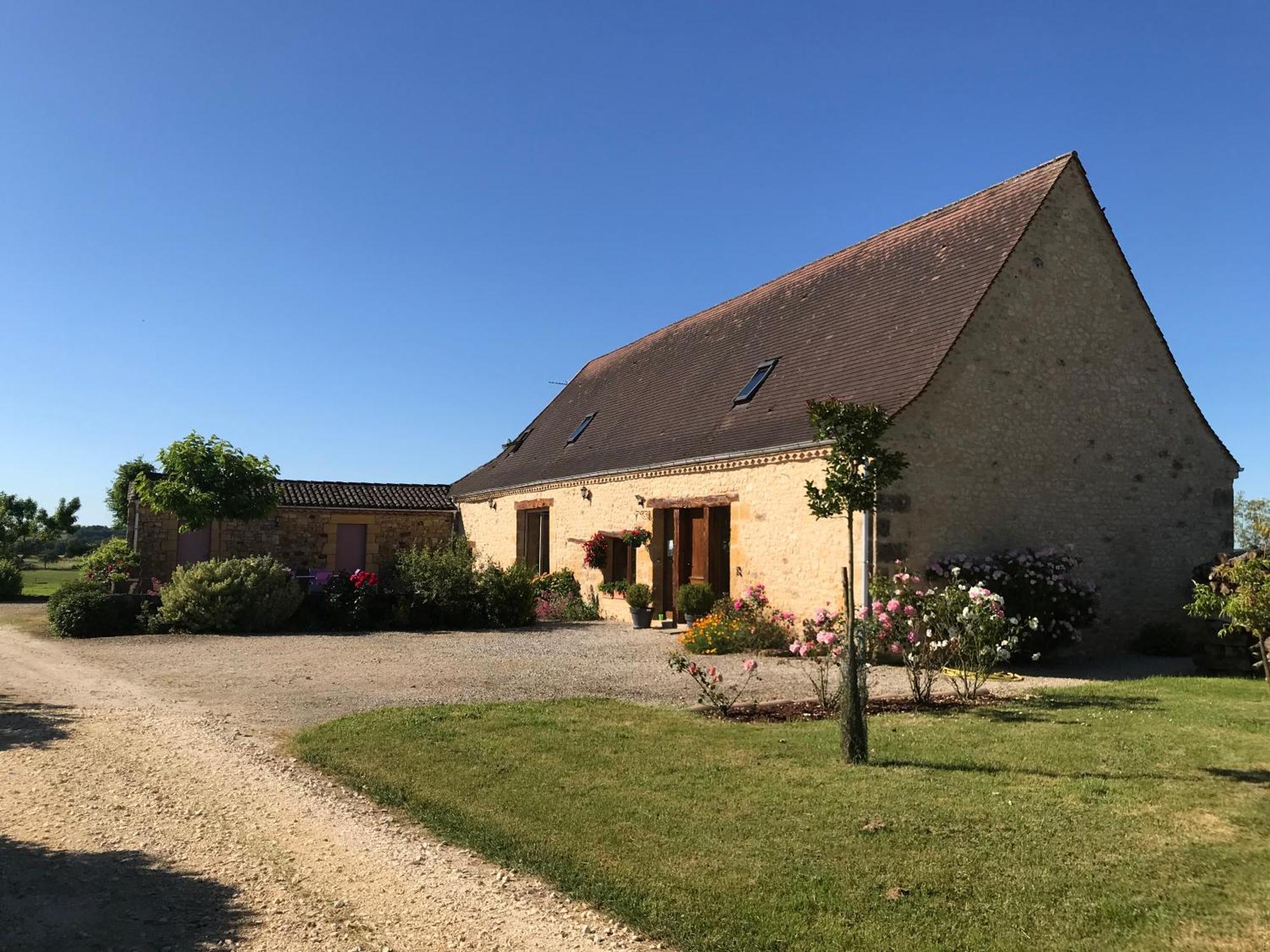 Saint-Avit-Sénieur Chambre D'Hotes La Ferme De La Croix. المظهر الخارجي الصورة