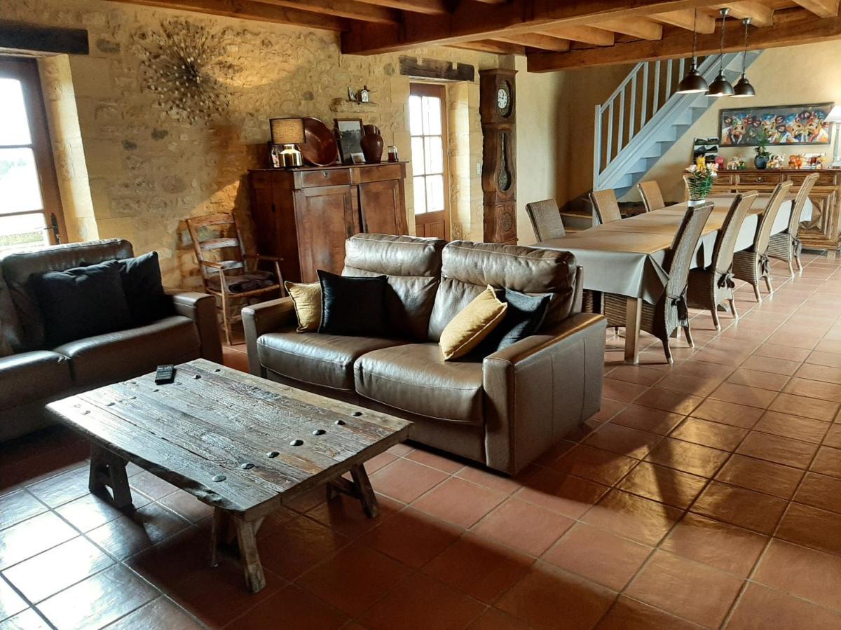 Saint-Avit-Sénieur Chambre D'Hotes La Ferme De La Croix. المظهر الخارجي الصورة