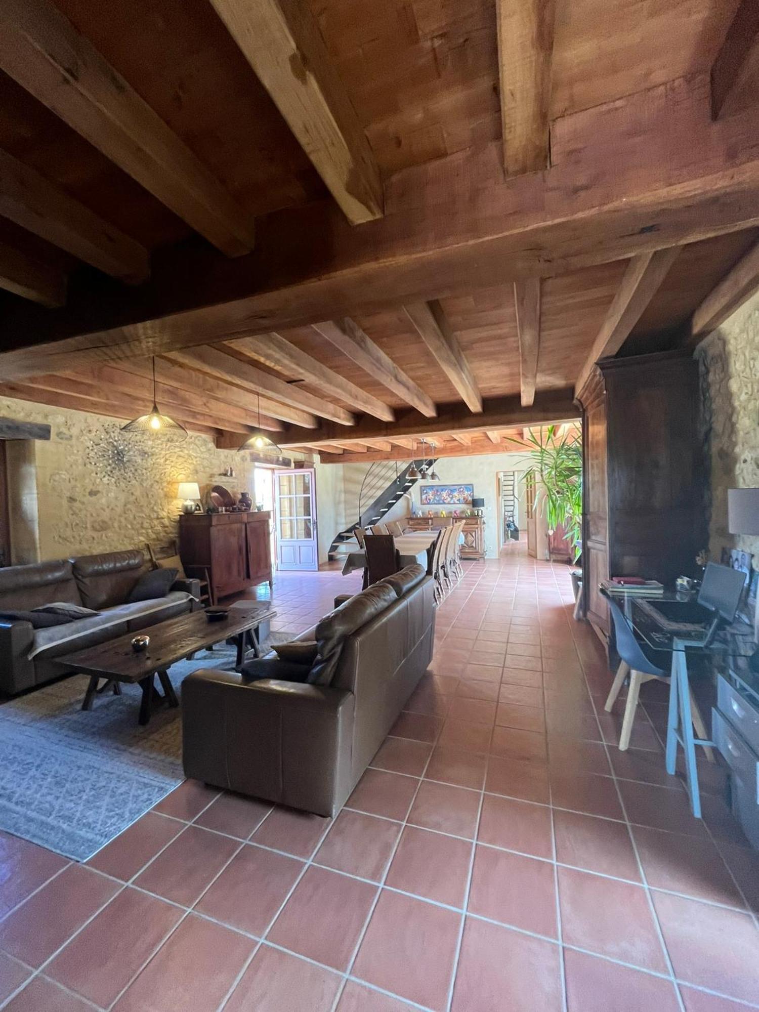 Saint-Avit-Sénieur Chambre D'Hotes La Ferme De La Croix. المظهر الخارجي الصورة
